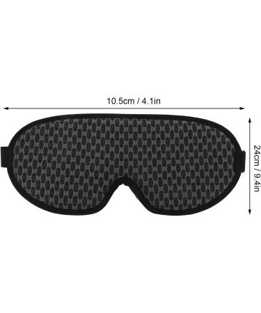 3D Contoured Sleep Eye Patch Light Blocking Eye Mask with Memory Foam Adjustable Strap for Travel Naps - Buy Online on GoSupps.com