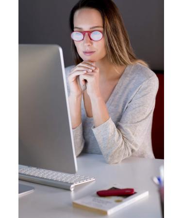 Flexsee Gravity Templeless Reading Glasses - Stylish & Comfortable | 9 Colors 5 Diopters Dark Blue 2.5 Diopters - Perfect for Men & Women - Buy Online on GoSupps.com