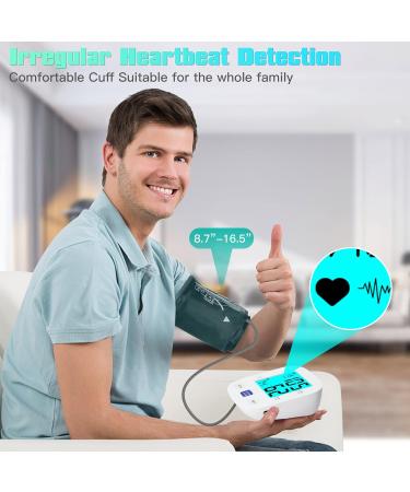 Buy Panacare Upper Arm Blood Pressure Monitor U82V-White | 3.5 Large Display Backlight Arrhythmia Reminder 2 Users 198 Data Records | International Shipping Available - Buy Online on GoSupps.com
