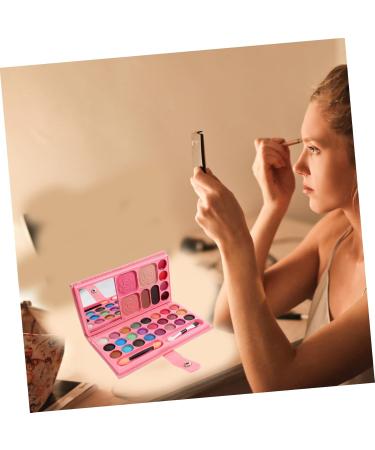 BIUDECO 2pcs 33 Makeup Palette Glitter Eyeshadow Powder Makeup Kit Makeup Bag Eye Shadow Leather - Buy Online on GoSupps.com