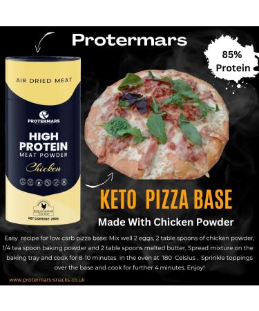 Meat Powder Chicken Powder/Flour High Protein Powder 85% Protein 250g - Buy Online on GoSupps.com