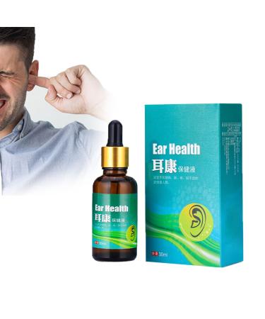 Hsadav Oveallgo PureHear Organic Ear Support Elixir | Natural Products Organic Ear Oil | Natural Ear Drops for Ear Pain (Color : 1pc)