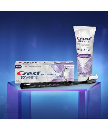 Crest 3D White Brilliance Toothpaste Vibrant Peppermint 85 ml 85 ml (Pack of 1) - Buy Online on GoSupps.com