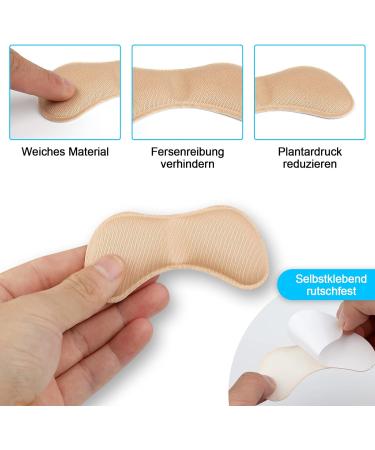 Heel Cushion Bladder Protection - 6 Pairs of Foot Care Pillows for Shoes | Friction & Bubble Protection for Oversized Shoes - Buy Online on GoSupps.com