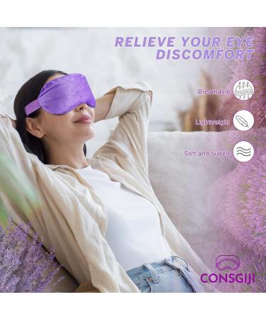 Heated Eye Mask for Dry Eyes - Moist Heat Therapy Compress for Styes - Microwavable & Reusable (1-Pack) - Buy Online on GoSupps.com