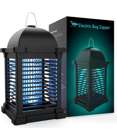 Tmactime 20W Insect Destroyer - 4300V Electric Mosquito Trap with UV Light | Non-Toxic 100m Range | Effective Flying Insect Control - Buy Online on GoSupps.com