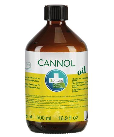 CANNOL Organic Vegan Hemp Oil Hair & Skin Care Joint & Muscle Relief