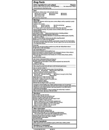 Welly Remedies 12-Hour Pain Reliever | Naproxen Sodium OTC Medicine for Pain Relief and Fever Reduction - Buy Online on GoSupps.com