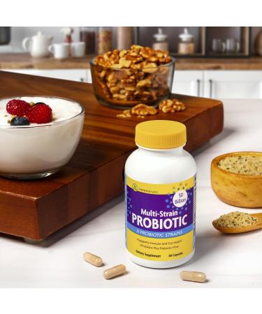 InnovixLabs Multi Probiotic & Curcumin Bundle Multi-Strain Probiotic (60 Time-Release Capsules) Turmeric Curcumin (100 Time-Release Tablets). Supports Gut and Immune Health. * - Buy Online on GoSupps.com