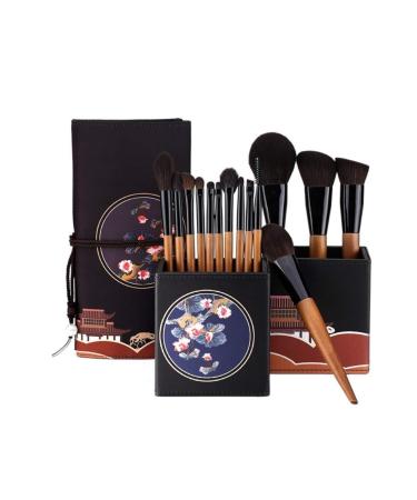 Makeup Brush Set 14 Set of Beginner Makeup Set High-end Fiber Makeup Brush Super Soft Daily Makeup Tool Foundation Brush