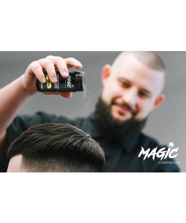 MAGIC COSMETICS Hair Powder Men | Unisex Root Styling Powder - 20g | Matt Look, Anti-Gravity Powder Styler for Instant Volume & Invisible Texture| Suitable for All Hair Types - Buy Online on GoSupps.com