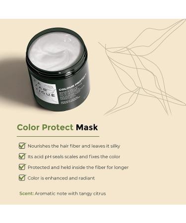 Lazartigue Color Protect Hair Mask - Vegan Formula for Colored Hair, Maximizes Radiance, Sulfate & Silicone Free - 1.7 Fl Oz - Buy Online on GoSupps.com