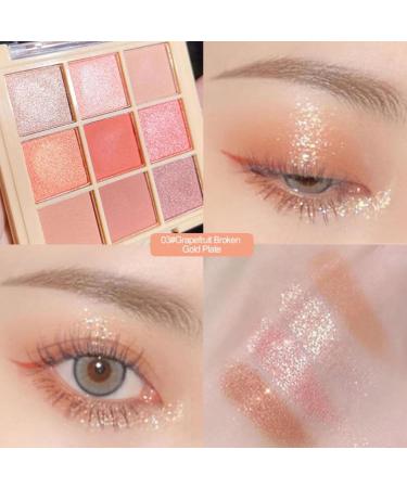  Niesel Eyeshadow Palette Matte Powder Eyeshadow Palette 9 Colors - Glitter Makeup Palette for Women and Girls - Buy Online on GoSupps.com