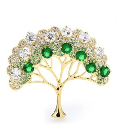 Pin Jewelry Gifts for Women Ladies Fashion Accessories Ladies Elegant Tree Brooch Classic Party Brooch Tree Brooch Brooches & Pins