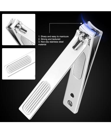 Familife 12-Piece Professional Manicure Pedicure Kit with Leather Travel Case - D-Brown - Buy Online on GoSupps.com