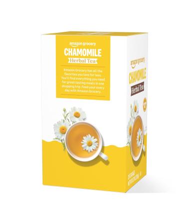 Amazon Grocery Chamomile Herbal Tea Bags 20 Ct Pack of 2 (Previously Happy Belly Packaging May Vary) - Buy Online on GoSupps.com