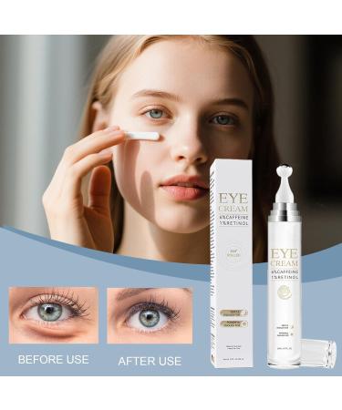  Iouyjiu Under Eye Roller Dark Anti Puffiness Cream Firming Hydrating Skin Nourishing and Lifting for All Skin Types Daily Use Morning and Night Routine 20 ml 1 Piece - Buy Online on GoSupps.com