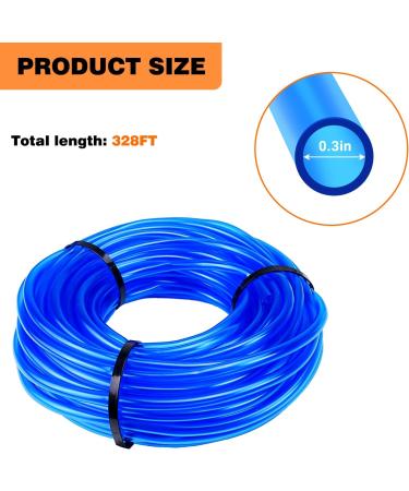 HolyMaji 100FT Maple Syrup Tubing Drop Lines Extractors Food Grade Maple Syrup Tapping Vacuum Tube Tree Sap Collection Hose Supplies for Organic Maple Syrup 100' - Buy Online on GoSupps.com