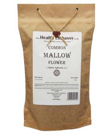 Health Embassy Common Mallow Flower/Mauve Sylvestre Fleur (Malva sylvestris L.) (100g)