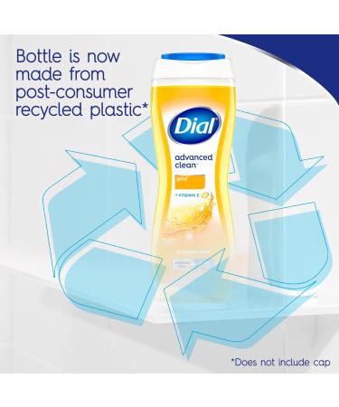 Dial Body Wash Advanced Clean Gold 16 Fl Oz Pack of 4 Hydraclean Complex & Vitamin E Gentle Leaves Skin Feeling Nourished Dermatologist-Tested No Parabens & Sulfates Gold 16 Fl Oz (Pack of 4) - Buy Online on GoSupps.com