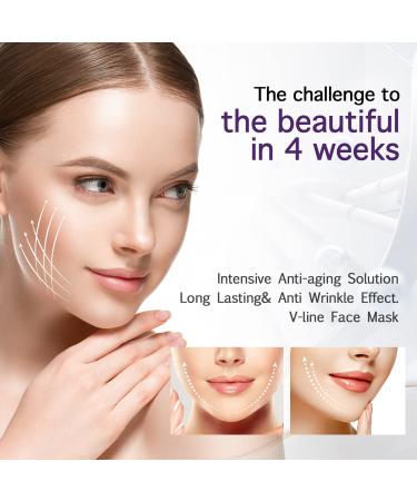 ELLOCY V Line Face Toning Belt - Reusable Facial Strap for Wrinkle Reduction and Sagging Face Stimulations - Buy Online on GoSupps.com