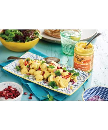 Foraging Fox Natural Mayonnaise - Spicy Turmeric Flavour - Buy Online on GoSupps.com