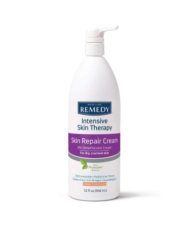 Medline Remedy Intensive Skin Therapy Skin Repair Cream with Phytoplex 32 oz. Body Lotion for Cracked Dry or Irritated Skin Eczema Rash Dermatitis NEW Skin Repair Cream - Buy Online on GoSupps.com