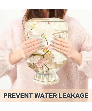 Japanese Hot Water Bottle with Cover - 2L Large Hot Water Bag for Pain Relief & Heat Therapy - Buy Online on GoSupps.com