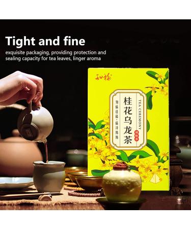 Yctze Osmanthus Oolong Tea Bags 22 Count Dried Flavored Herbal Tea Thirst Quenching Tea for Relax Home Office Holiday Party - Buy Online on GoSupps.com
