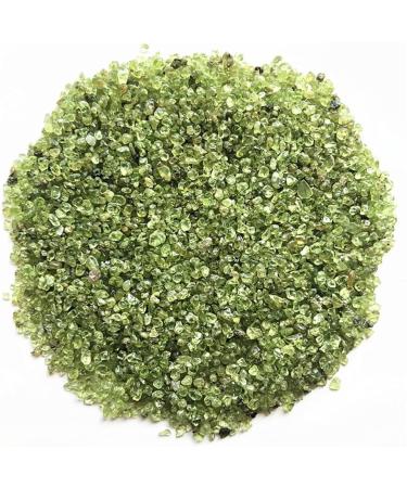 2-4mm Natural Peridot Olivine Quartz Crystal Stone Rock Chips Lucky Natural Quartz Crystals Gift Full of Texture - Buy Online on GoSupps.com