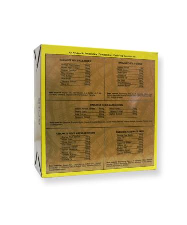 Plants Care Radiance Gold Pure Facial Kit 525g - Nourish Your Skin with Luxury | Buy Internationally - Buy Online on GoSupps.com