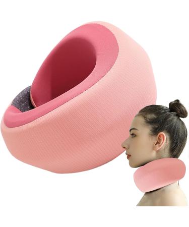 Soft Neck Brace Neck Brace & Elastic Supports - Keep Vertebrae Stable Comfort Neck Support Soft Neck Support Relieves Pressure in Spine Neck Support Brace for Home Pink - Buy Online on GoSupps.com