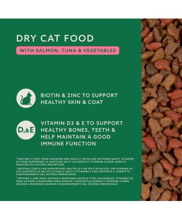 by Amazon - Complete dry food for adult cats salmon tuna and vegetables 1 pack of 10 kg - Buy Online on GoSupps.com