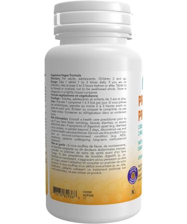 NOW Supplements Kids Probiotic (formerly BerryDophilus ) with 2 Billion 10 Probiotic Strains Xylitol Sweetened Strain Verified Chewable Tablets 60 Count - Buy Online on GoSupps.com