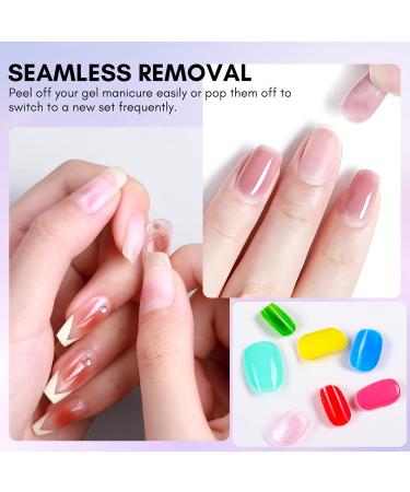 Makartt Peel-Off Base Gel 15ml - Easy Removal UV Gel Base Coat for Gel Nail Polish & Press-On Nails | Ideal for Beginners - Buy Online on GoSupps.com