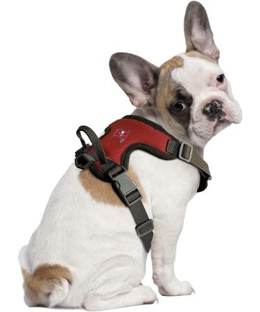 Littlearth NFL Tampa Bay Buccaneers Front Clip Pet Harness - Team Color Medium - Buy Online on GoSupps.com