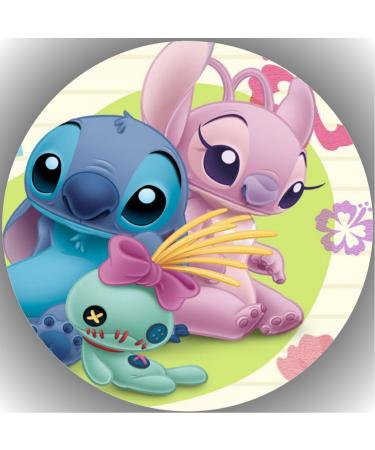Buy Lilo & Stitch No. 7 Fondant Cake Topper | Perfect Birthday Motif for International Shipping - Buy Online on GoSupps.com
