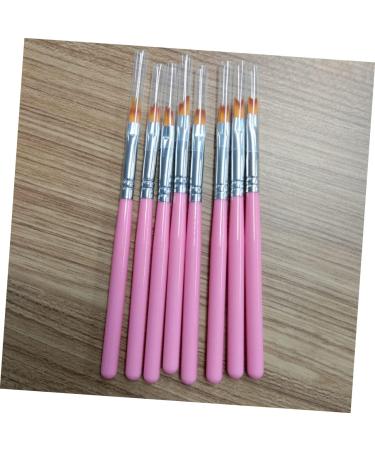 DOITOOL 3 Sets Nail Art Supplies Nail Gel Nail Art Brush Gel Nail Brush Nail Painting Pen Cleaning Gel Nail Art Accessories Nail Art Tool Nail Painting Tool Pink Painted Manicure Tools - Buy Online on GoSupps.com