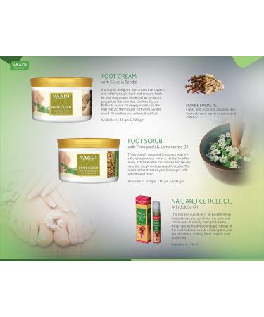 Value Pack of 3 Organic Foot Cream with Nelke & Sandal Oil - Paraben & Sulfate Free for Dry Cracked Itchy Feet - Unisex (3 x 30g) - Buy Online on GoSupps.com