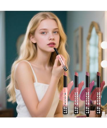  XIAOXIAOYU XIAOXIAOYU Matte Lipstick Set Lightweight and Moisturizing Lip Gloss | Lightweight Waterproof Finish for Parties Weddings Outdoor Events Comfortable All-Day Wear - Buy Online on GoSupps.com