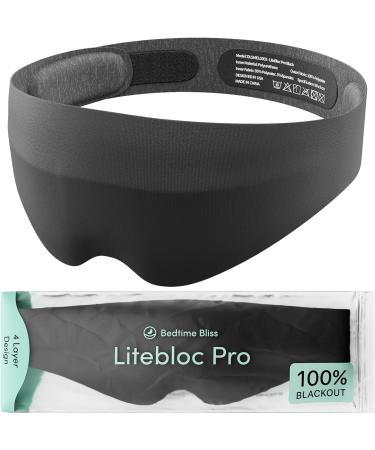 Sleep Mask 3D Eye Mask for Sleeping 100% Blackout for Men and Women - Sleeping Masks for Any Head Shape Super Lightweight & Wash-Friendly Design Sleeping Mask with Comfortable Adjustable Strap