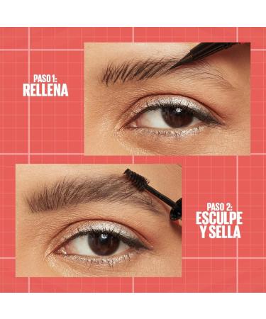  Maybelline Maybelline New York - Build-a-Brow - Black Brown - Eyebrow pen/gel for all eyebrow types - 15.3g - Buy Online on GoSupps.com