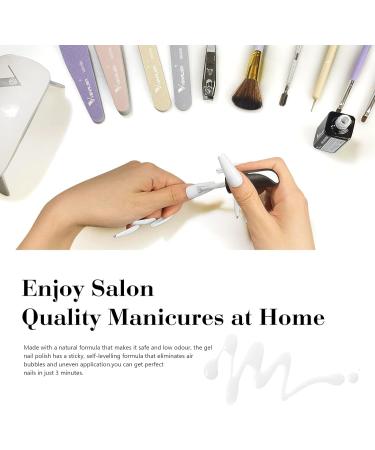 VENALISA White Gel Nail Polish 15ml - Soak Off UV LED Lamp, French Nail Design, DIY Manicure Kit - Neutral Color for Beautiful Nail Art - Beauty Gifts - Buy Online on GoSupps.com
