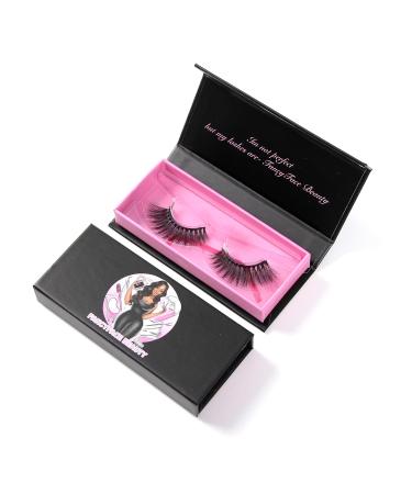 Premium Magnetic Eyelashes - Natural Look Reusable Wispy Lashes | FancyFace Beauty Pretty in Pink - Buy Online on GoSupps.com