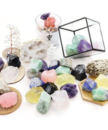 Xiannvxi 2 Lapislazuli Obsidian Crystal Set - Premium Healing Stones for Drinking Water - 4PCs with Tiger Eye & Aventurine - Buy Online on GoSupps.com