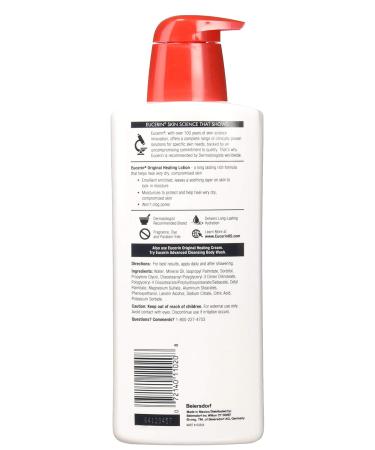 Eucerin Original Healing Lotion 16.90 Oz | Deep Moisturizing Relief for Dry Skin | International Shipping Available - Buy Online on GoSupps.com