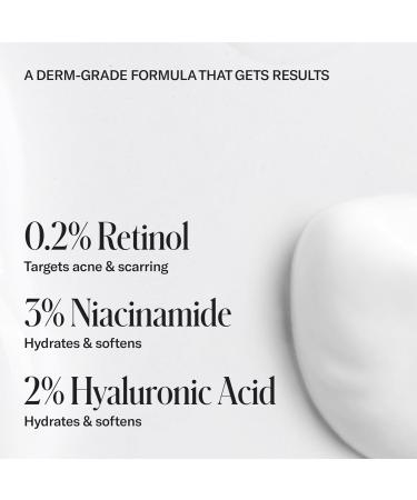 Geologie Skin Repair Moisturizer Face Cream | Clear System Retinol Resurfacing Formula | For Blemish Prone Skin with Niacinamide & Hyaluronic Acid | 60 ML - Buy Online on GoSupps.com
