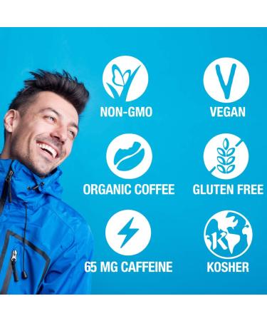 Caffeinated Coffee Bites | Cocoa Espresso Energy Bar | Natural Snack | Stay Energized | Ethically Sourced | 0.8 oz (Pack of 10) - Buy Online on GoSupps.com