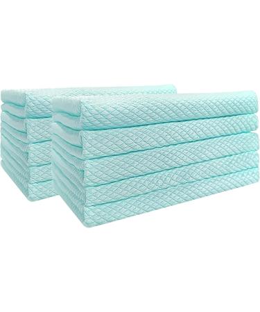 Becoler Kitchen Cloth Dish Towels Premium Dishcloths Super Absorbent Coral Velvet Dishtowels Nonstick Oil Washable Fast Drying Small Flour Sack Towels (Blue One Size) Blue One Size - Buy Online on GoSupps.com