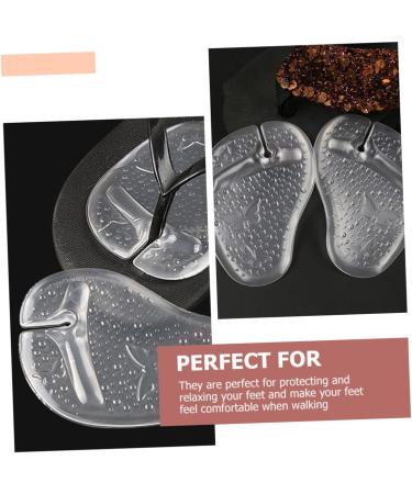 GLEAVI 12 Pairs Forefoot Slipper Pads - Clear Gel Toe Protectors for Women | Comfort Insoles for Heels & Sandals | Foot Protection & Pain Relief - Buy Online on GoSupps.com